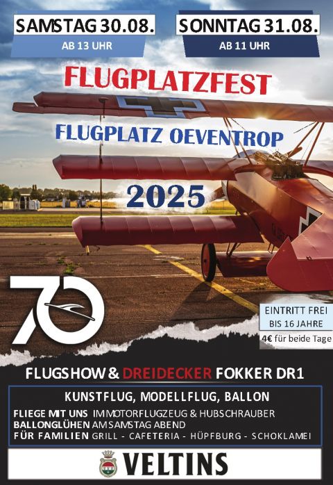 Plakat: Luftsportclub Oeventrop e.V. 