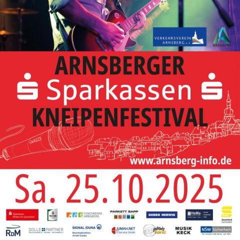 Arnsberger Sparkassen – Kneipenfestival (Bild: Verkehrsverein Arnsberg e.V.)