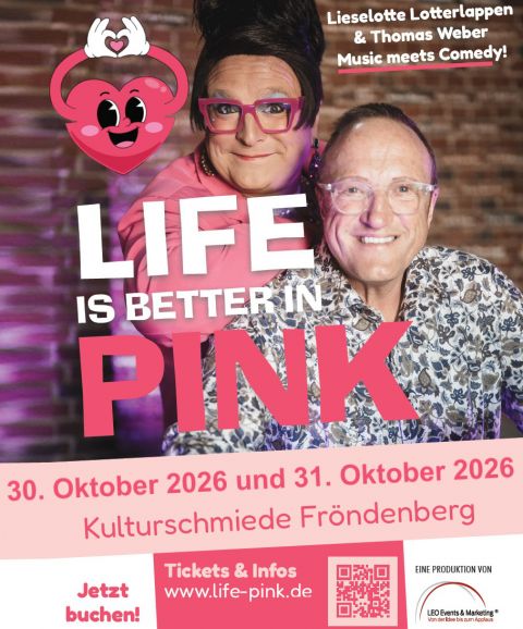 Life is better in Pink