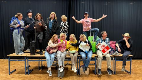 Das aktuelle Ensemble bei der Arbeit.....