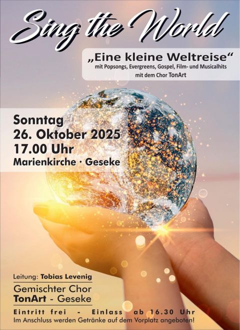 Plakat Chorkonzert Oktober 2025 Plakat Chorkonzert Oktober 2025