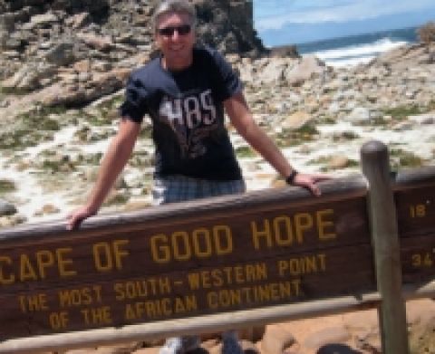 Peter Stark am "Cape of Good Hope"