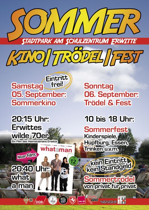 Sommer: Kino - Trödel - Fest