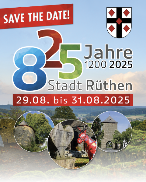 PLakat Stadtjubiläum