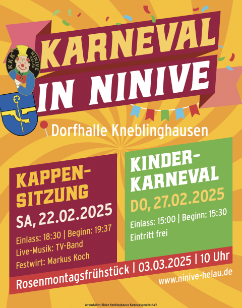 Plakat Kappensitzung