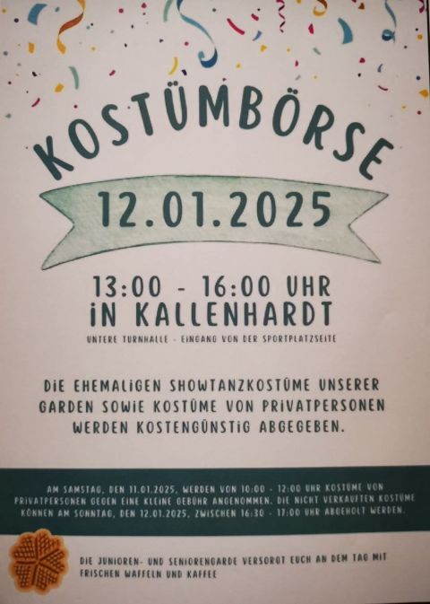 Kostümbörse Kallenhardt