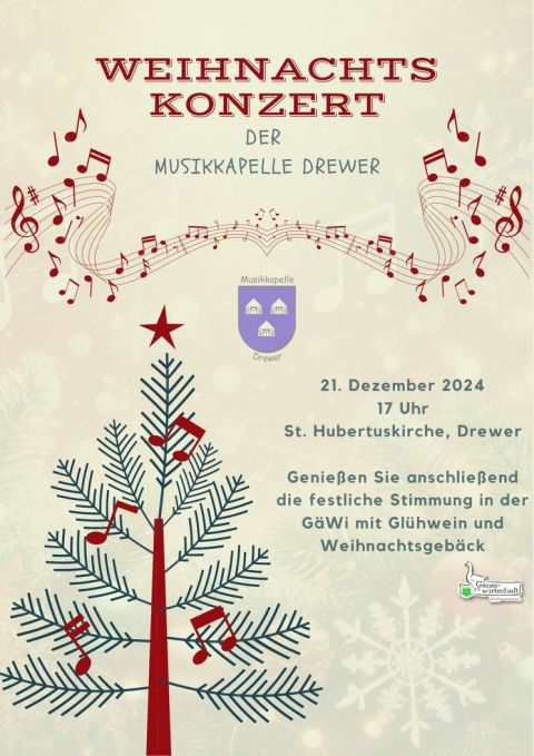 Weihnachtskonzert Drewer 2024