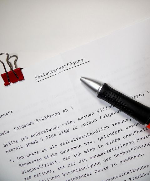 Patientenverfügung (c) Pixabay