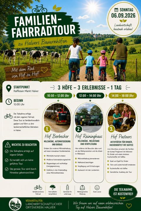 Familienfahrradtour