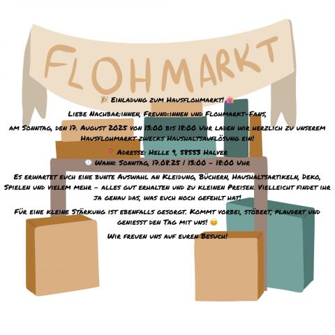 Hausflohmarkt