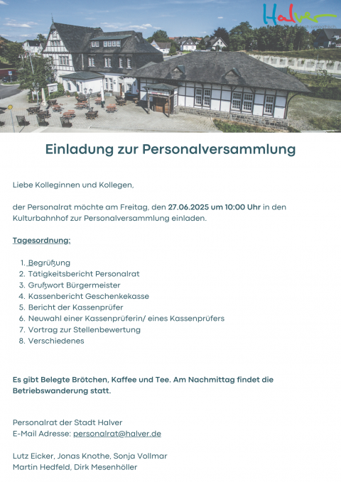 Personalversammlung 2025