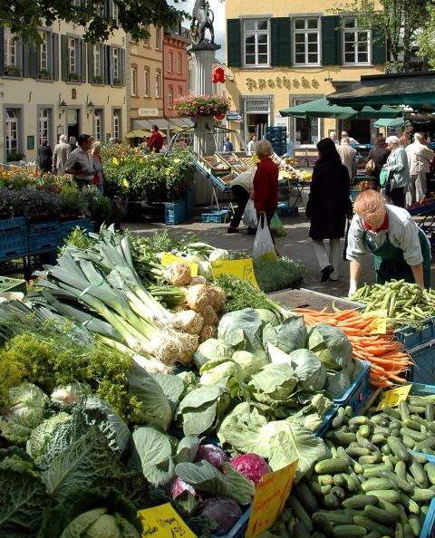 Wochenmarkt in Ratingen-Mitte