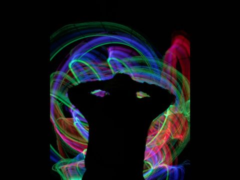 Ferienaktion:  Light Painting