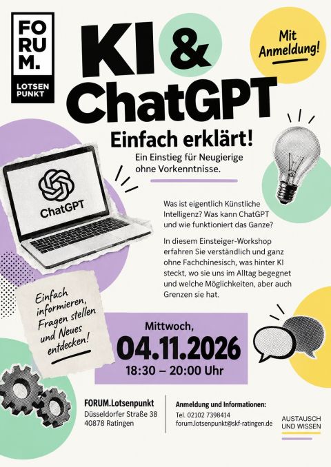 KI und ChatGPT für absolute Einsteiger