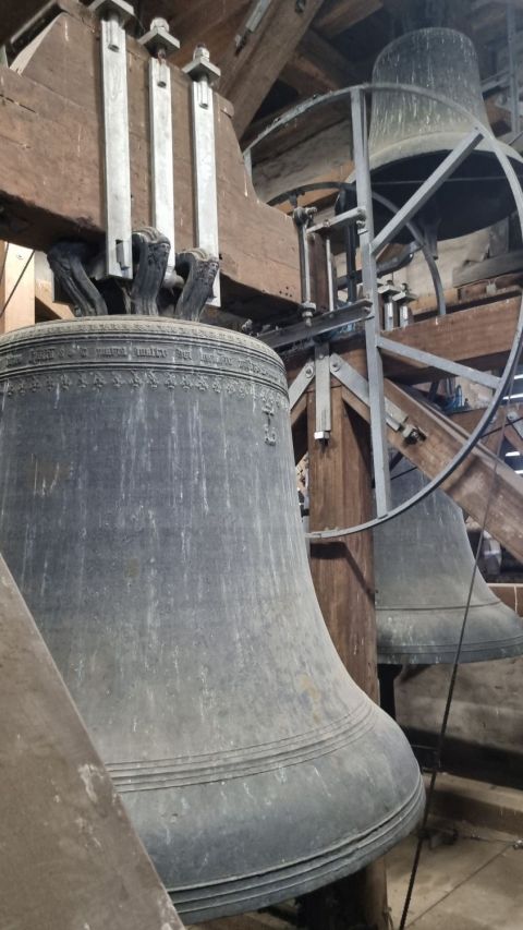 die größte Glocke im Geläut von St. Peter und Paul (c) Frank Bettermann