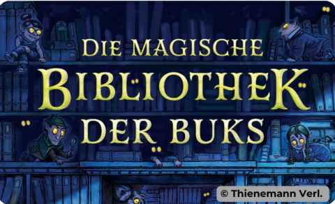 Schnitzeljagd - Die magische Bibliothek der Buks
