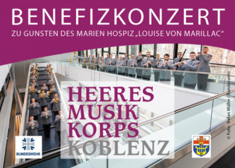 Plakat zum Benefizkonzert (Foto: Stefan Müller/ Bundeswehr)