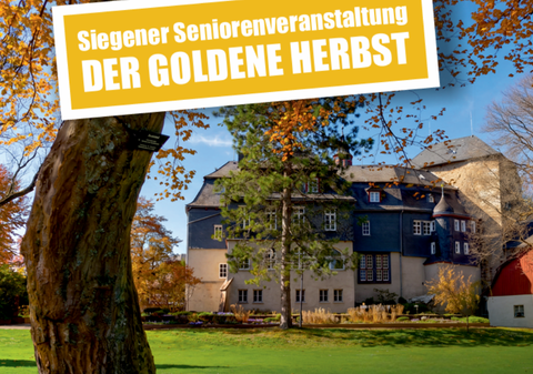 Ausschnitt des Plakates "Der Goldene Herbst" (Foto: Stadt Siegen)
