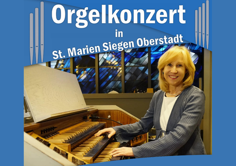 Orgelkonzert mit Helga Maria Lange (Foto: St. Marienkirche Siegen Oberstadt)