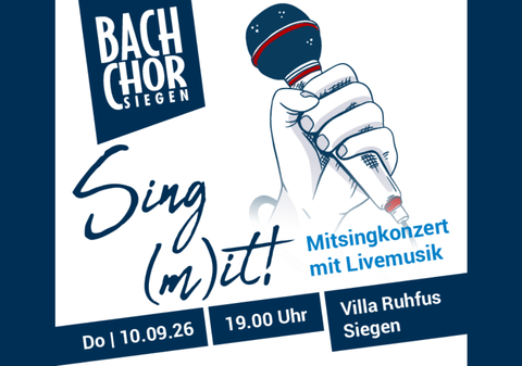 Sing (m)it - Mitsingkonzert (Foto: Bürgerstiftung Siegen)