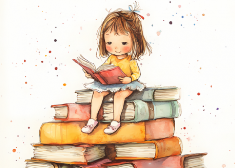 Symbolfoto zur Veranstaltung "Bücherzwerge" in der Stadtbibliothek (Quelle: https://www.pixabay.com/Tyli Jura)